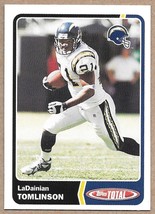 2003 Topps Total #250 LaDainian Tomlinson San Diego Chargers - £1.53 GBP