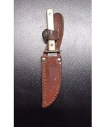 Vintage Colonial Providence Miniature Dagger in Leather Sheath - £25.75 GBP