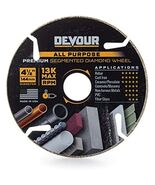 Devour 4.5&quot; Premium All Purpose Segmented Rim Diamond Blade for Cutting ... - €21,64 EUR