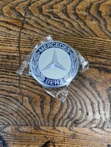 Mercedes Benz 75mm Hub Cover Dark Blue.  Applicable For All Models.  New... - $7.69