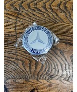 Mercedes Benz 75mm Hub Cover Dark Blue.  Applicable For All Models.  New... - $7.69