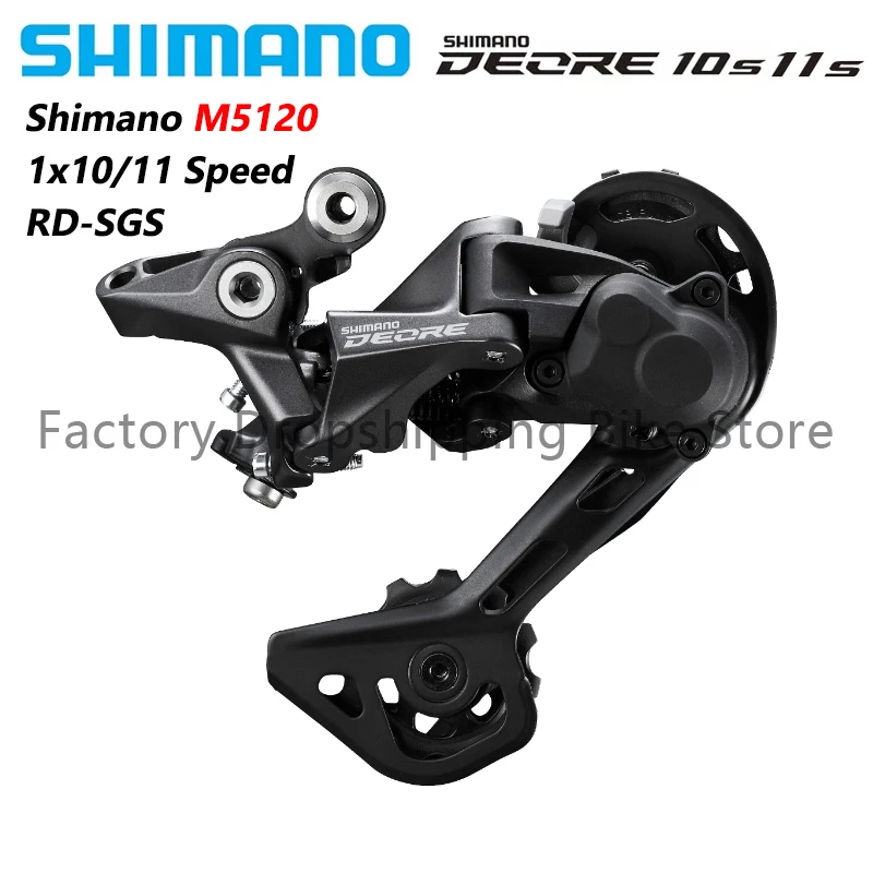 Shimano Deore M4120 M5100 M5120 10V 11V SGS Rear Derailleur RD-M5100 2x1... - £160.41 GBP