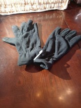 Men&#39;s Arctic Fleece Black Gloves - £10.31 GBP