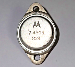 7-4503 (824) Motorola BJT NPN Transistor - $5.05