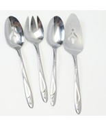 Silco Gracious International Silver Serving Pieces Stainless Lot of 4 - €15,23 EUR
