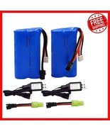 Efficient 7.4V 1500mAh Li-ion Battery and USB Charger for H101 H103 Boats - $717.02 MXN
