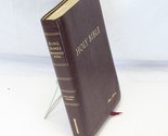 KJV Reference Bible Holy Bible Giant Print Bonded Leather Tabs Red Letter - £77.10 GBP