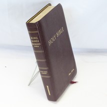 KJV Reference Bible Holy Bible Giant Print Bonded Leather Tabs Red Letter - £76.98 GBP