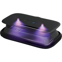 HoMedics UV Clean Fast Germ Sanitizer for Phone, Light, Credit Card, Key (Black) - £12.96 GBP