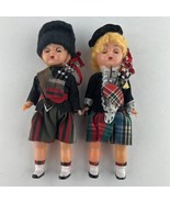 Antique Kewpie Dolls Scottish Bagpipe Boy &amp; Girl 8&quot; Cupie Doll Vintage 1... - £27.25 GBP