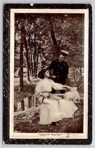 Soldier And Lovely Lady &quot;About Face&quot; 1910 Grafton WV To Edinburg VA Postcard P28 - £7.15 GBP