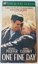 One Fine Day VHS 1997 Premiere Series George Clooney, Michelle Pfeiffer ... - £4.72 GBP