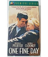 One Fine Day VHS 1997 Premiere Series George Clooney, Michelle Pfeiffer ... - £4.64 GBP