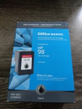 Office Depot HP 98 Remanufactured Ink Cartridge 659-635/21289972 Black C... - $14.73