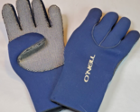 O&#39;Neill Gloves Nylon Size Large Made in Korea Vintage Blue - $14.80