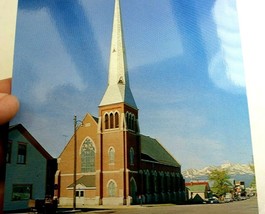 Church of Annunciation Leadville Colorado Americana Post Card 1960&#39;s vintage USA - $9.91