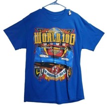World 100 Racing Double Sided T-shirt Sz XL Eldora Raceway Ohio - $13.81