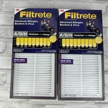 Filtrete A/D/H Allergen Reduction HEPA Filter Room Air Purifier 3M Lot of 2 - £23.46 GBP