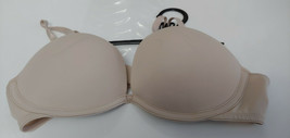Women Ex M&amp;S Almond Push Up Underwired padded Enhance Cleavage SIZE 34B - $20.45