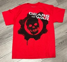 Gears of War Bioworld Red T-Shirt Size Medium Beautiful Graphic - £14.55 GBP