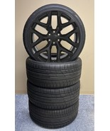Satin Black 24&quot; Snowflake Wheels HT Tires Chevy Silverado Tahoe GMC Sier... - $42,482.77 MXN