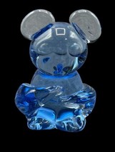 United States Commemorative Fine Art Cobalt Blue Kola Bear Paperweight 3&quot; - $16.00