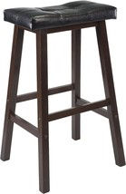 29&quot; Winsome Mona Stool In Antique Walnut. - £48.69 GBP