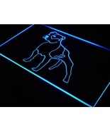 American Bulldog LED Neon Light Sign Hang Signs Wall Home Decor Craft Gl... - £20.77 GBP+