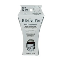 Rack-A-Fix RF-1 White Touch Up Vinyl Coating Repair for Dishwasher Racks &amp; More - £10.86 GBP