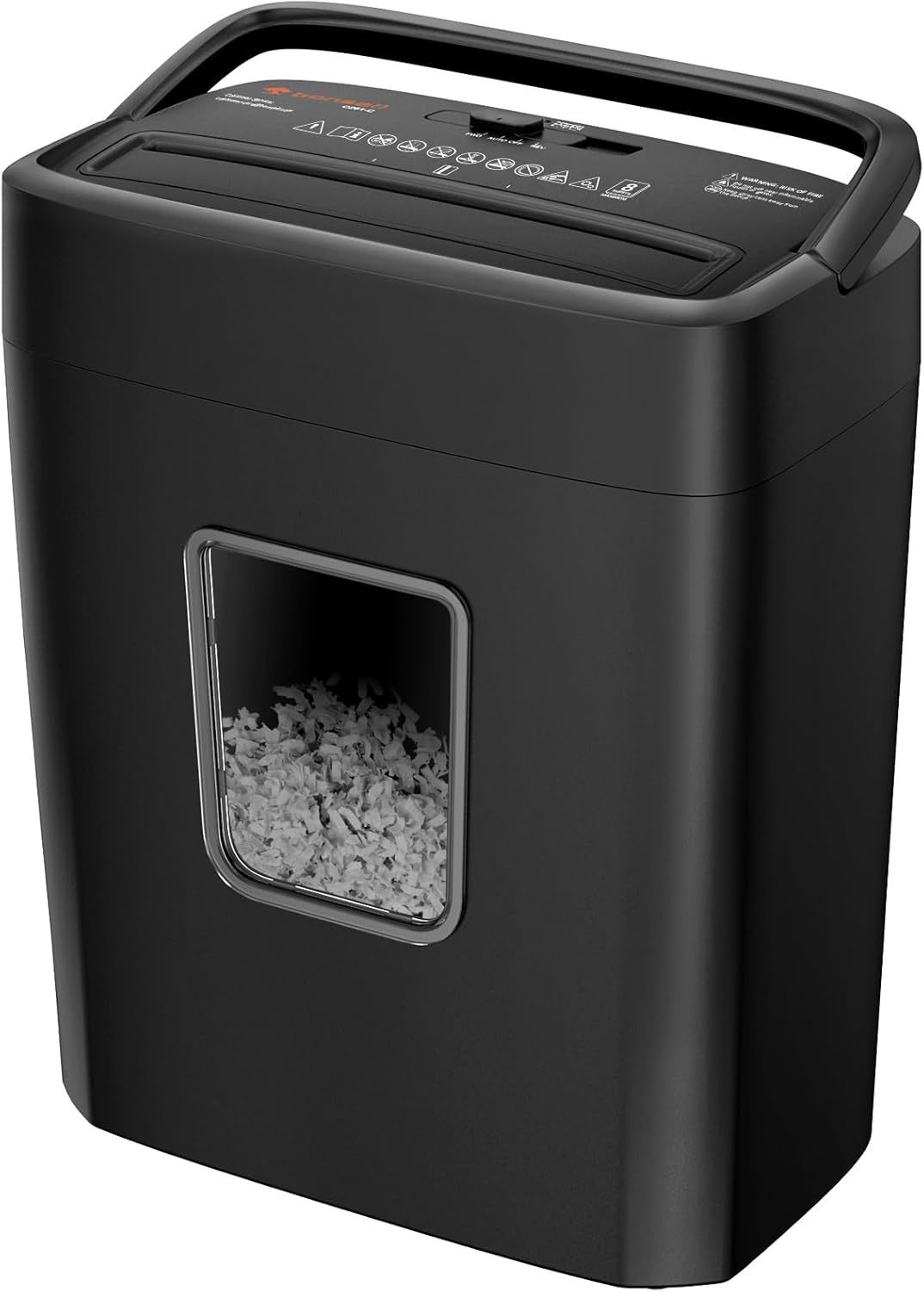 Bonsaii Paper Shredder, 8-Sheet Crosscut Shredder With 4.2 Gallon Bin, C... - $51.98