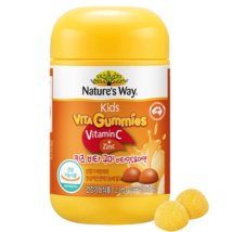 Nature's Way Kids Vita Gummies Vitamin C + Zinc 147g (2.1g x 70gummies) - $37.52