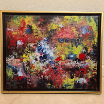 Leanne Venier Austin Texas Abstract Artist Oil on Canvas &quot;Possession In great Me - £346.11 GBP