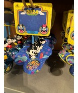 Walt Disney Worlld Mickey Minnie Mouse 2024 Photo Frame Ornament NEW - £31.88 GBP