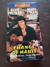 Change of Habit (VHS) Elvis Presley, Mary Tyler Moore - £7.96 GBP