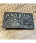 Vintage Winchester Firearms Repeating Arms Belt Buckle Hunter Western KG JD - €42,98 EUR