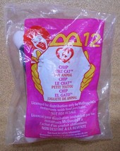 Mc Donalds Ty Teenie Beanie Baby Chip the Cat #12 w/Errors, NEW Sealed -... - £318.90 GBP