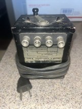 Vintage LIONEL TYPE W - 75 Watts Multivolt Transformer  C1932 (untested) - $11.30