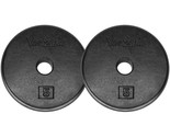 Yes4All 1-inch Cast Iron Weight Plates for Dumbbells  Standard Weight Di... - $33.99