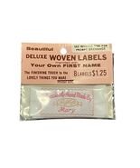 Vintage Deluxe Woven Labels “Specially Hand Made By Mary” 8 Pack NEW Old... - €6,92 EUR Vintage Deluxe Woven Labels “Specially Hand Made By Mary” 8 Pack NEW Old... - €6,92 EUR