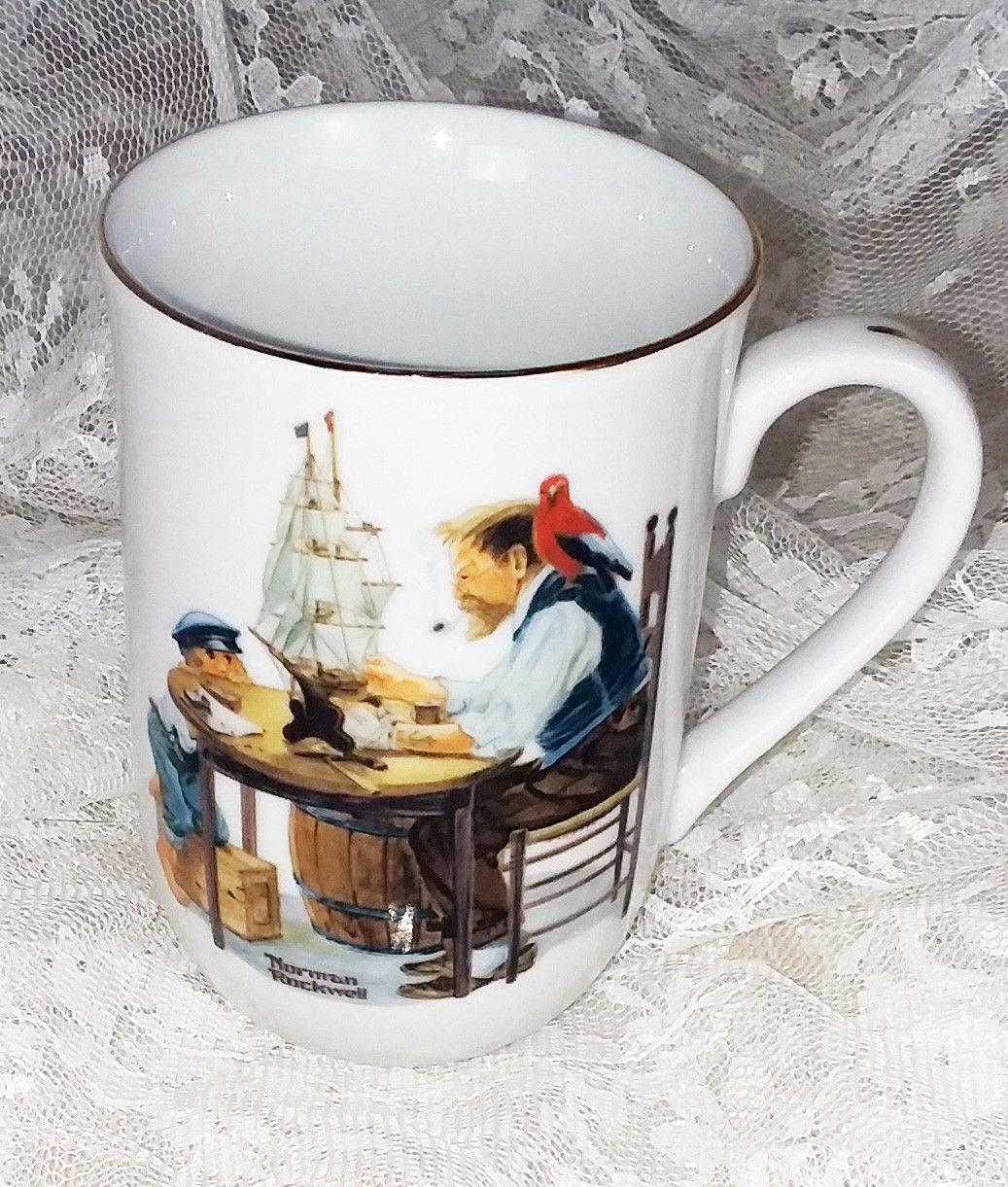 1982 Norman Rockwell Museum Coffee Mug "For A Good Boy" 8 oz.- EUC! - $9.49