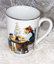 1982 Norman Rockwell Museum Coffee Mug &quot;For A Good Boy&quot; 8 oz.- EUC! - £7.49 GBP