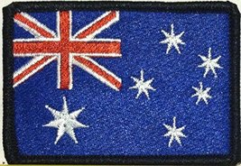 AUSTRALIA Flag Iron On Patch Embroidered Tactical Morale Patch Military / Police - $4.94