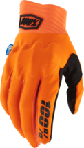 100% Mens Cognito Smart Shock Gloves Fluorescent Orange Medium - £31.57 GBP