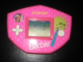 Vintage 1992 Barbie Konami Portable Pink Handheld Game Tested &amp; Still Wo... - €74,37 EUR