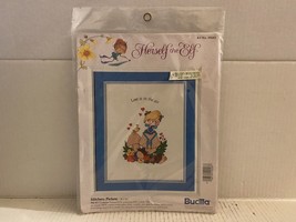 Bucilla Stitchery Picture 8x10" Kit No. 49243 Herself the Elf Love is in the air - $16.82