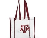 Desden Open Top Stadium Tote, Clear with Long Handles for Texas A&amp;M Aggi... - $17.05