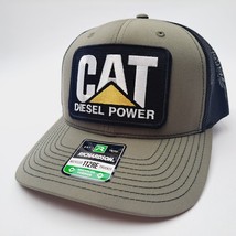 Cat Caterpillar Hat Embroidered Patch Richardson 112 Trucker Mesh Snapback Cap - £16.35 GBP