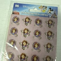 96 stickers - 4 sheets Disney PRINCESS SOFIA Birthday Party Favor Stickers - €3,29 EUR