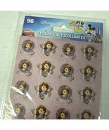 96 stickers - 4 sheets Disney PRINCESS SOFIA Birthday Party Favor Stickers - $5.22 CAD