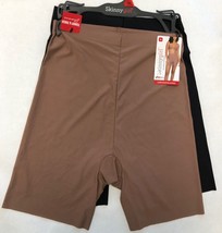 Skinnygirl Shaping Shorts Laser Shaper Tummy Thigh Silky Slimmer 2 Pair 7131 NWT - £45.61 GBP